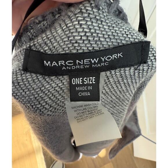 Andrew Marc‎ Mauve/Brown Animal Print Cape - Picture 5 of 6